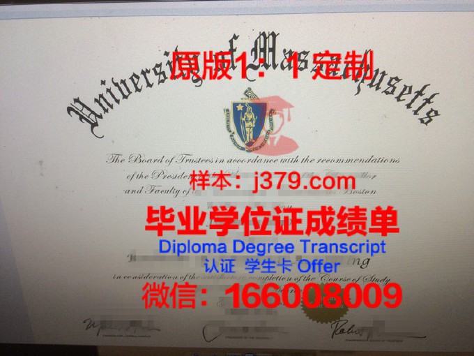 马萨诸塞艺术与设计学院毕业证书模板(马萨诸塞大学offer)