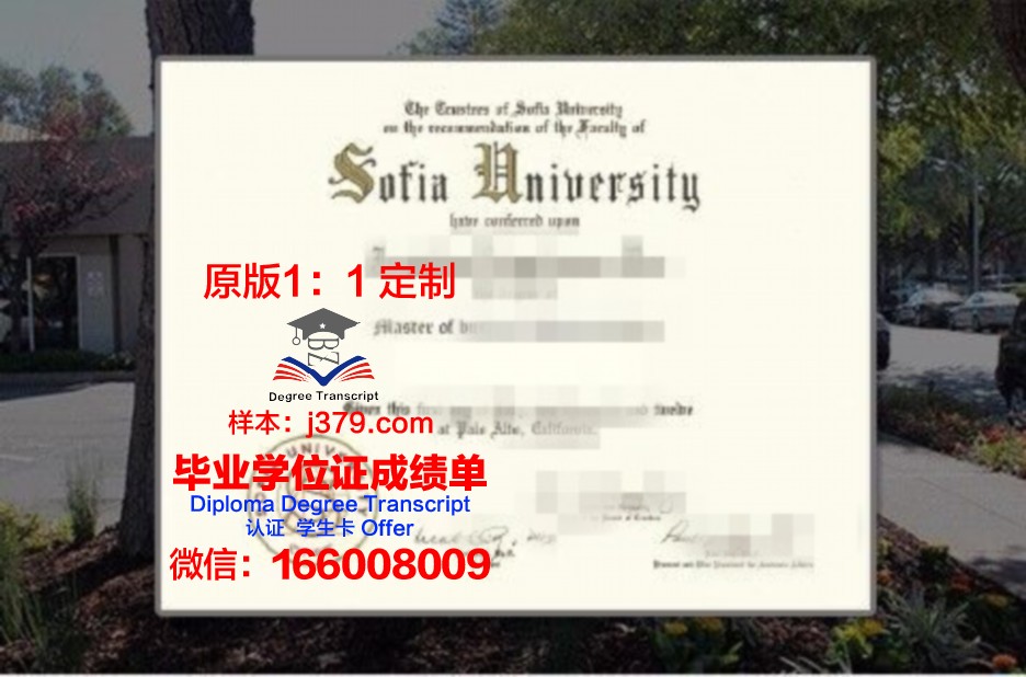 索菲亚大学学位成绩单定制：专业、严谨、可靠