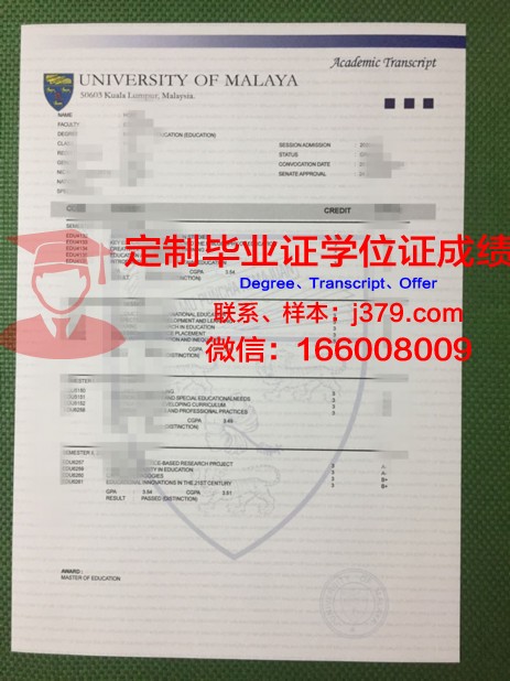 马来西亚北方大学毕业证书原件(马来亚大学毕业证问题)