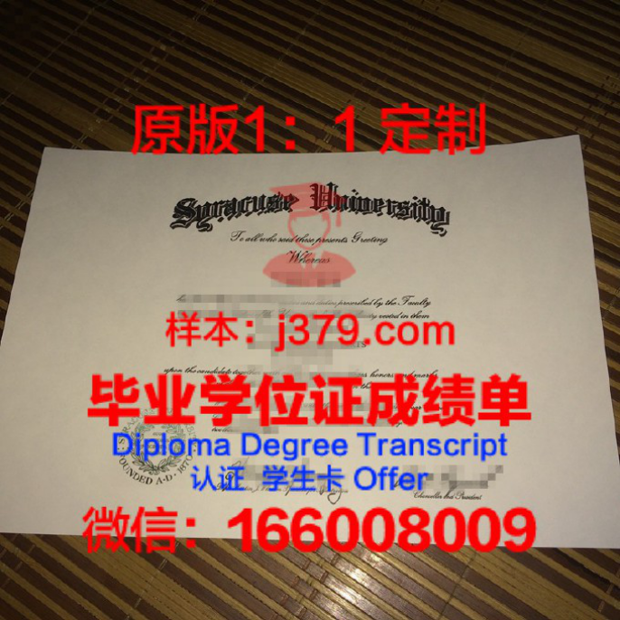 雪城大学硕士（研究生）毕业证 Syracuse University diploma