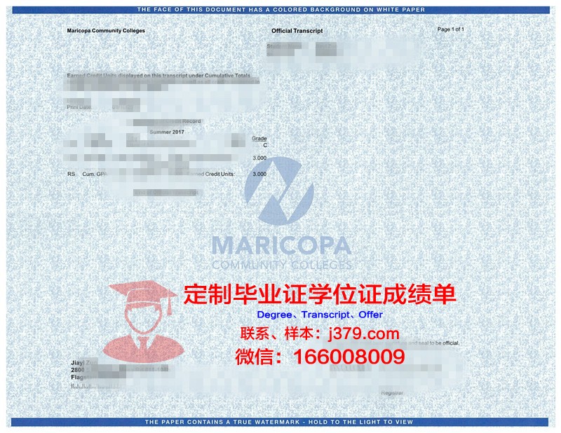 ICESI大学成绩单(official成绩单)