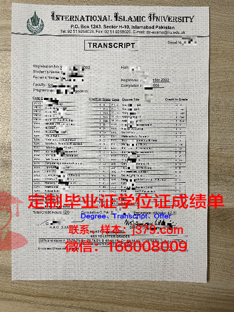 马来西亚伊斯兰理科大学毕业学位