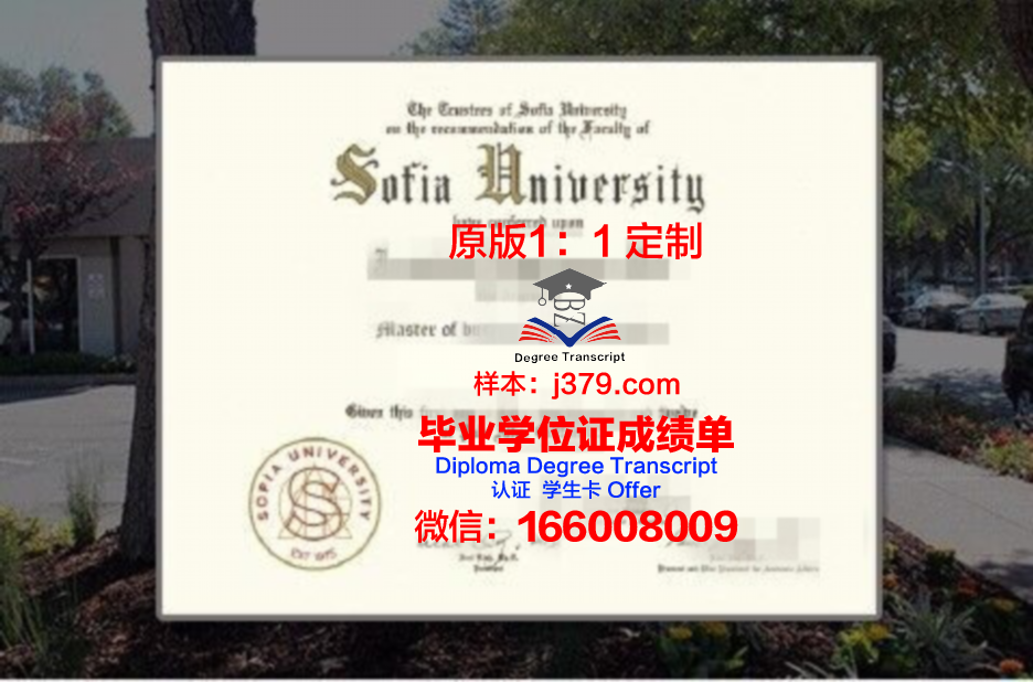 索菲亚大学本科毕业证(索菲亚大学全球排名)