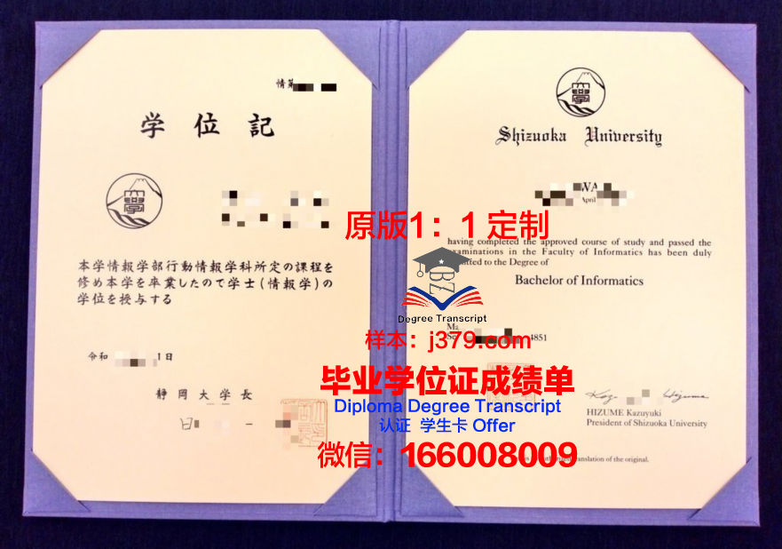 静冈产业技术专门学校毕业证模板(静冈产业大学)