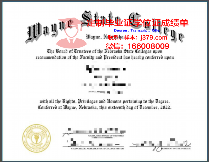 韦恩州立大学diploma证书(韦恩州立大学好吗)