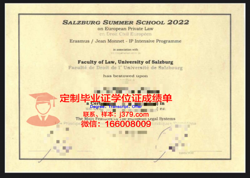 萨尔茨堡高等专业学院的毕业证啥样(萨尔茨堡应用科技大学)